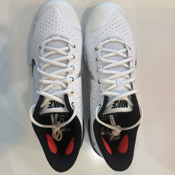 NIKE ALPHA HUARACHE ELITE 3 LOW ( WHITE ) BASEBALL CLEATS SIZE 10.5 CV3552-104 main image 5